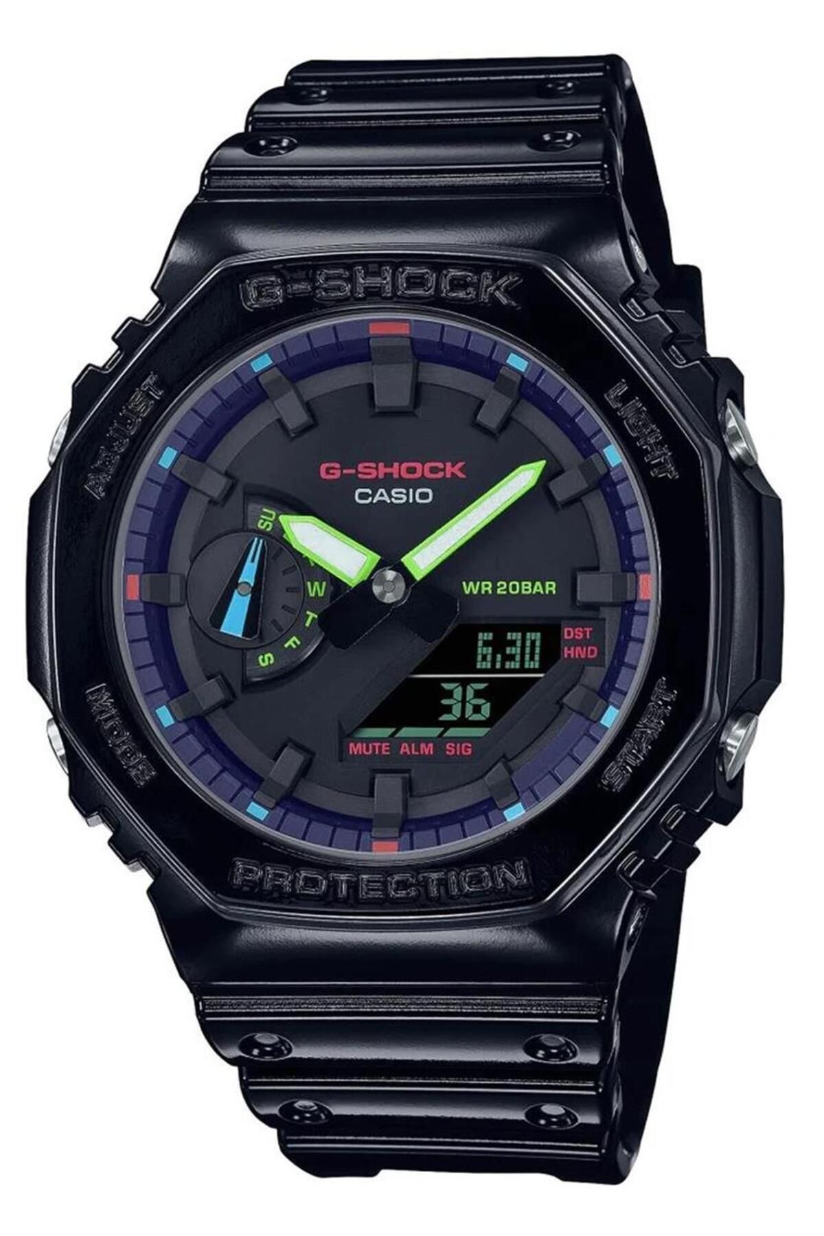 G-shock Ga-2100rgb-1adr Erkek Kol Saati