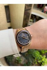 Sl.09.2142.3.04 Çelik Rose Gold Füme Kadran 34 Mm Kadın Kol Saati