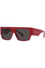 Dolce & Gabbana DG4459 (309687) 56 | Unisex Kırmızı Güneş Gözlüğü